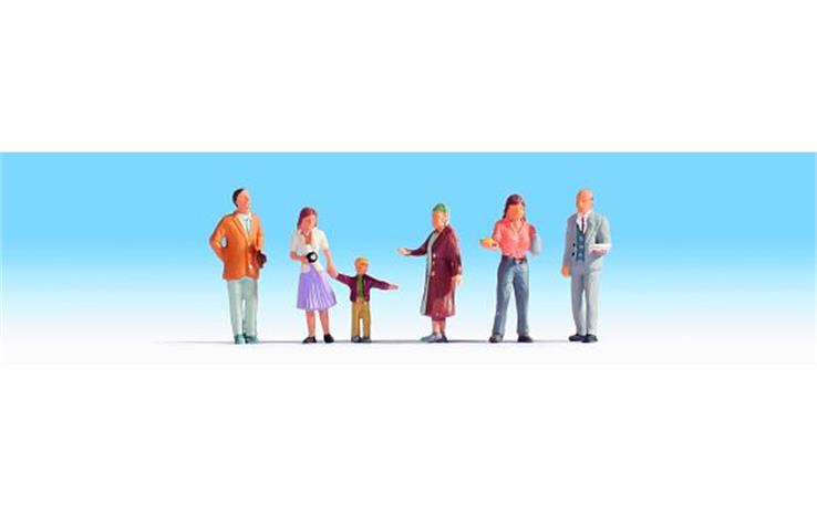 Noch 15837 Festbesucher, Set mit 6 Figuren