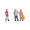 Noch 16604 Funny-Scenes Raucherpause, H0