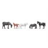 Noch 18215 Pferde, Set mit 5 Figuren - Serie Hobby