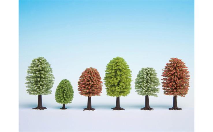 Noch 26906 10 Frühlingsbäume 5 - 9 cm