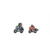 Noch 35837 Motorradfahrer, Set mit 2 Figuren, Spur N