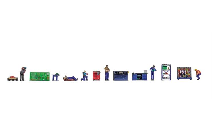 Noch 35902 Figuren-Themenwelt Werkstatt