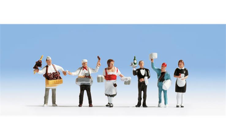 Noch 36070 Servicepersonal, Set mit 6 Figuren
