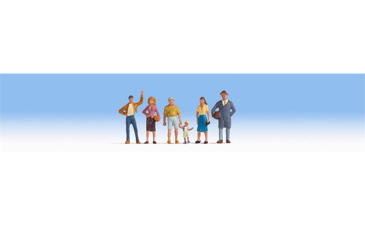 Noch 36478 Passanten, Set mit 6 Figuren