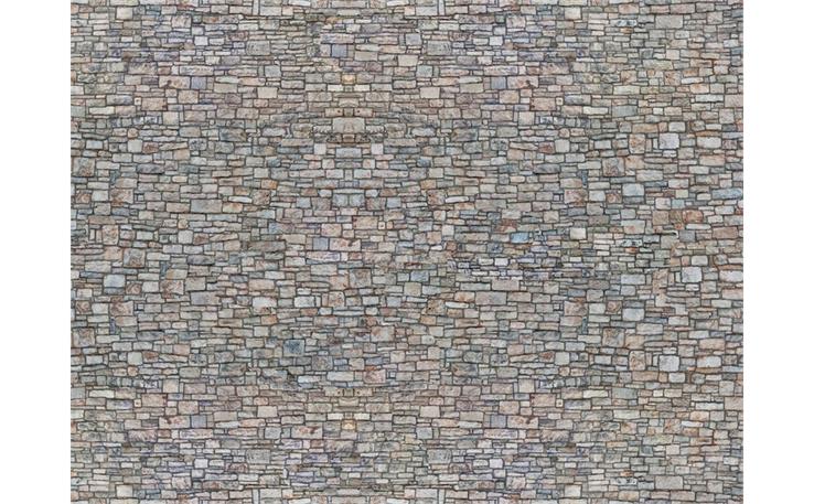 Noch 56940 3D-Kartonplatte Bruchsteinmauer