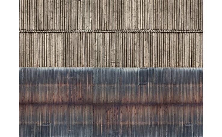 Noch 56964 3D-Kartonplatte Bretterwand, 25 x 12,5 cm