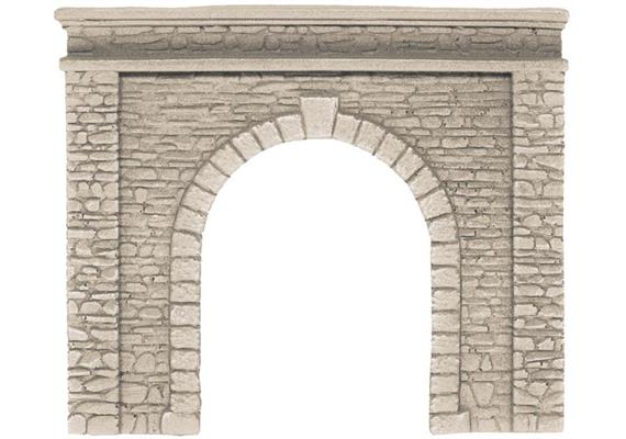 Noch 58061 Tunnelportal 1gl. Naturstein
