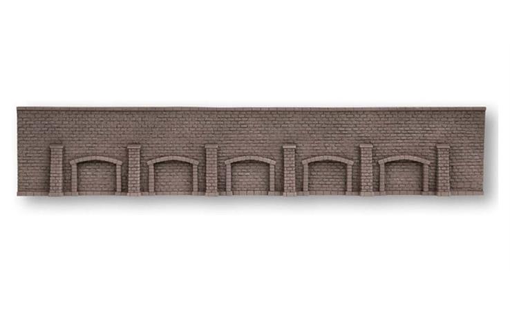 Noch 58277 Arkadenmauer, extra lang, 66 x 12,5 cm