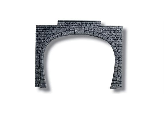 Noch 60020 Tunnel-Portal 2-gleisig, Kunststoff
