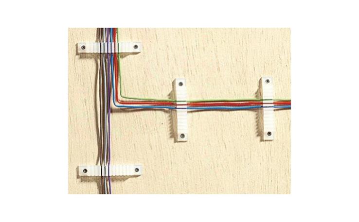 Noch 60160 Kabelhalter 10 Klemmleisten