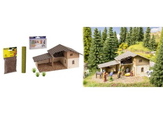 Noch 65620 L-C Themen-Set Weihnachtskrippe