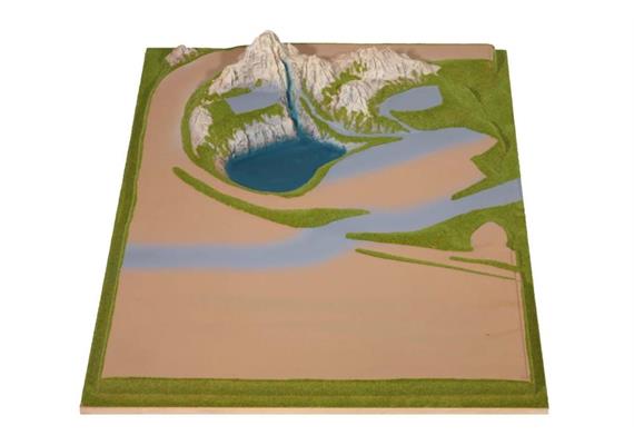 Noch 84350 Anbauteil links, 69x100cm, ca.16cm hoch