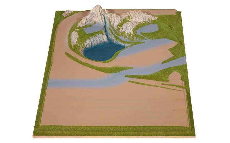 Noch 84350 Anbauteil links, 69x100cm, ca.16cm hoch