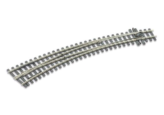 Peco SL-E1487 Cd75 10° Bogenweiche links