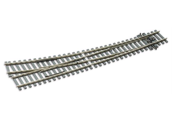 Peco SL-E186 Bogenweiche rechts mit leitendem Herzstück