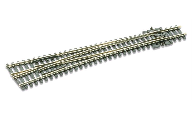 Peco SL-E389 Cd80 8° Weiche links, grosser Radius