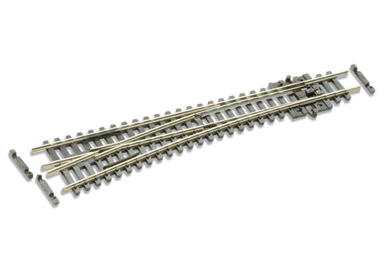 Peco SL-U396F Mittlere Weiche links. Radius: 457 mm, Code 55 Unifrog, Spur N