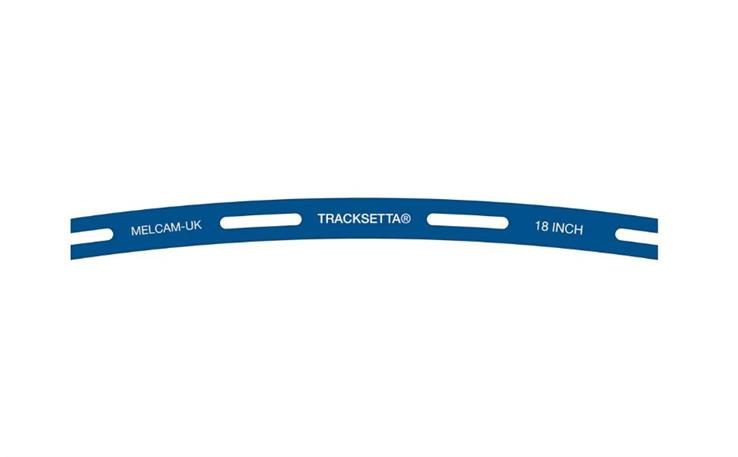 Peco TTT-18 Gleisbau-Schablone Radius: 457mm, H0m