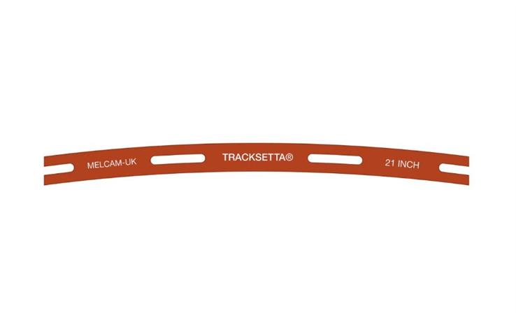 Peco TTT-24 Gleisbau-Schablone Radius: 610mm, H0m