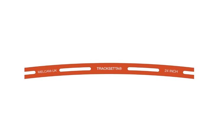 Peco TTT-24 Gleisbau-Schablone Radius: 610mm, H0m
