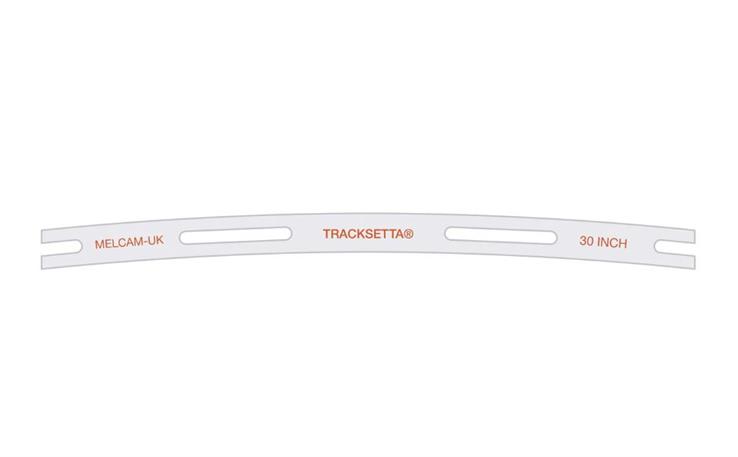 Peco TTT-30 Gleisbau-Schablone Radius: 762mm, H0m