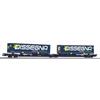PIKO 24600 CH-CEMAT Doppeltaschenwagen T3000 Dissegna SBB, H0
