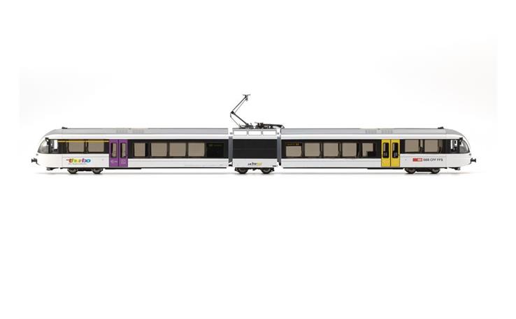 PIKO 27503 E-Triebwagen GTW 2/6 Thurbo SBB, H0 DC