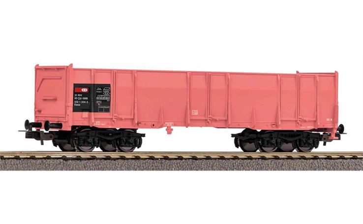 PIKO 27710 Hochbordwagen Eaos pink SBB, H0