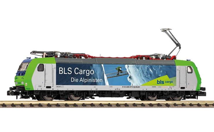 PIKO 40587 E-Lok Re 485 Die Alpinisten BLS, Spur N Digital Sound