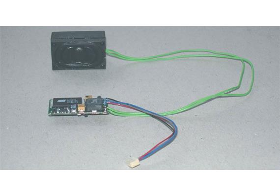 Piko 56199 Soundmodul & Lautsprecher für GTW 2/6 "Thurbo"