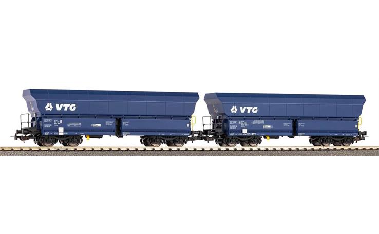 PIKO 58282 Schüttgutwagen-Set 2-tlg Falns VTG, H0