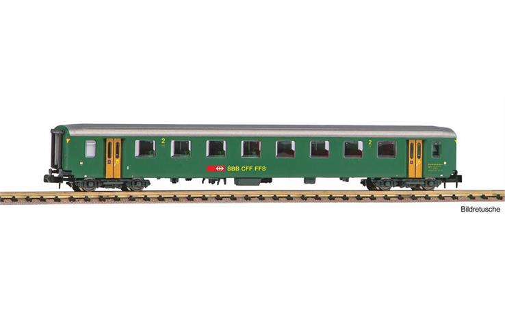 PIKO 94379 Personenwagen EW I 2. Kl. neue Schrift SBB, Spur N