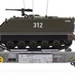 PIKO 96281 Panzertransportwagen Slmmps mit M113 Panzer SBB, H0 | Bild 5