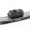 PIKO 96281 Panzertransportwagen Slmmps mit M113 Panzer SBB, H0 | Bild 3