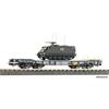 PIKO 96281 Panzertransportwagen Slmmps mit M113 Panzer SBB, H0