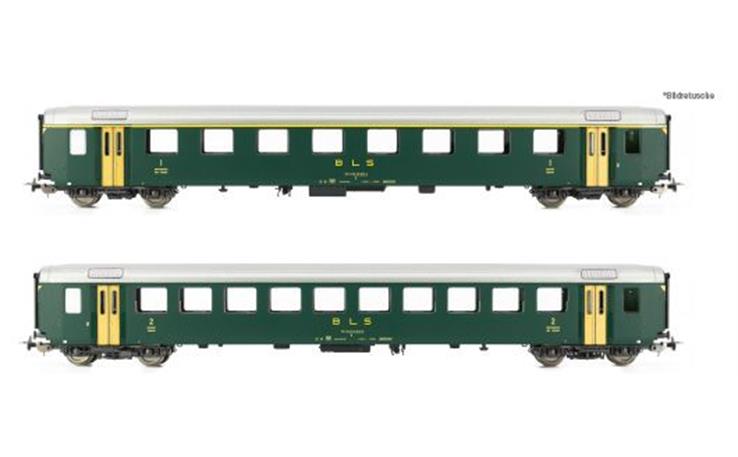 PIKO 96611 EW I Personenwagenset 2-tlg BLS, H0 AC