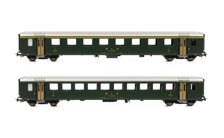 PIKO 96611 EW I Personenwagenset 2-tlg BLS, H0 AC