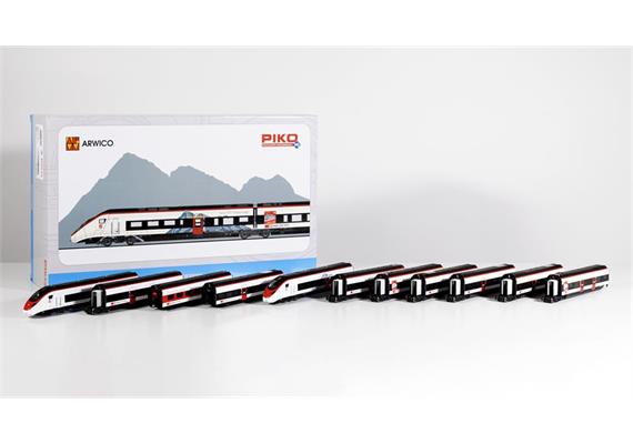 PIKO 97231 Triebzug RABe 501 008 Giruno 11-tlg SBB, H0 AC Digital Sound