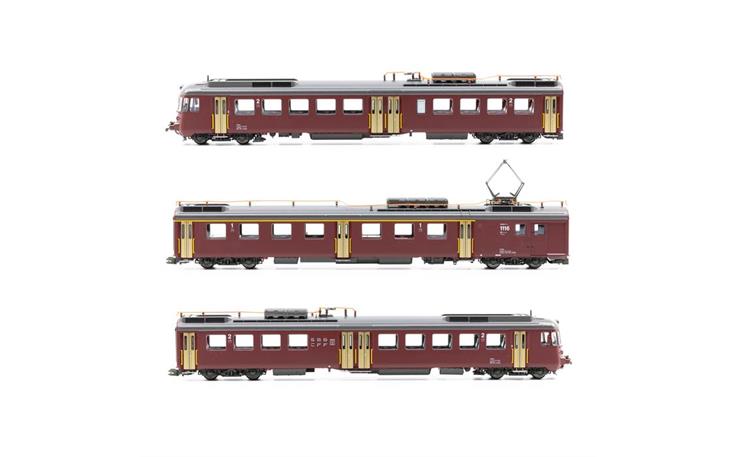 PIKO 97259 E-Triebzug RABDe 12/12 1116 Mirage SBB, H0 AC Digital Sound