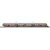 PIKO 97332 Ergänzungswagen-Set 1 zum RABe 501 Thurgau Giruno SBB, H0 AC Digital Sound