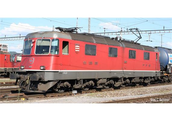 PIKO 97494 E-Lok Re 6/6 11602 Prototyp Morges rot SBB, H0 DC