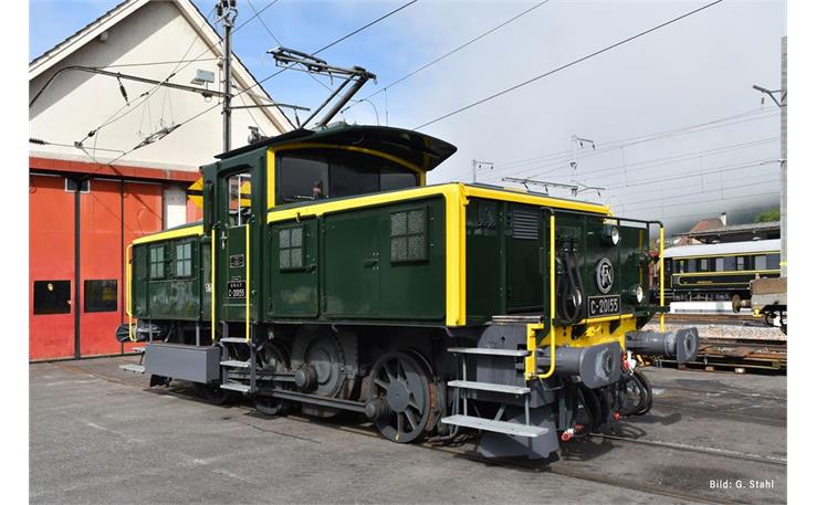 PIKO 97591 Verein Team C-20155 SNCF (ex SBB Ee 3/3 II 16515), H0 DC Digital Sound
