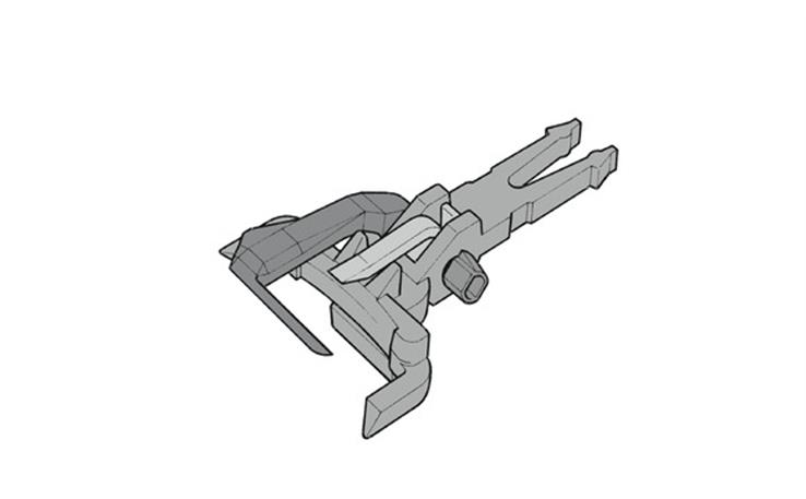 Poly-Engel "Igor" knieend weiss-rosé sort. H11cm
