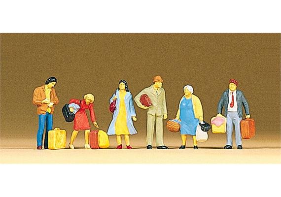 Preise 10144 Wartende Reisende, Set mit 6 Figuren