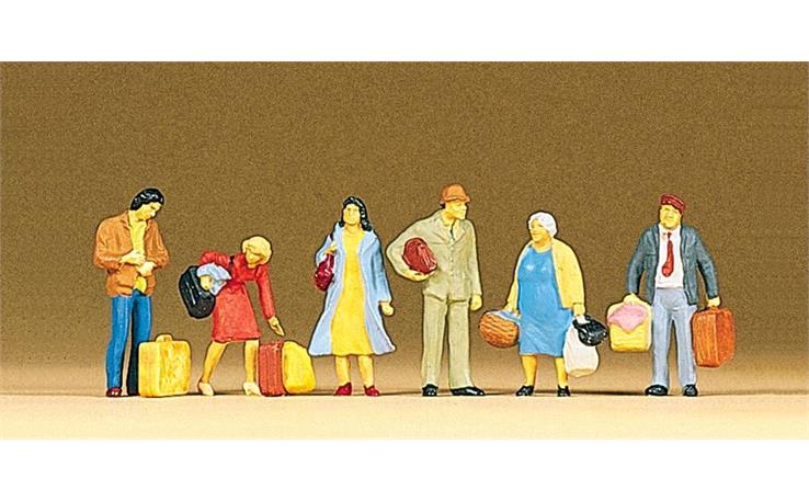 Preise 10144 Wartende Reisende, Set mit 6 Figuren