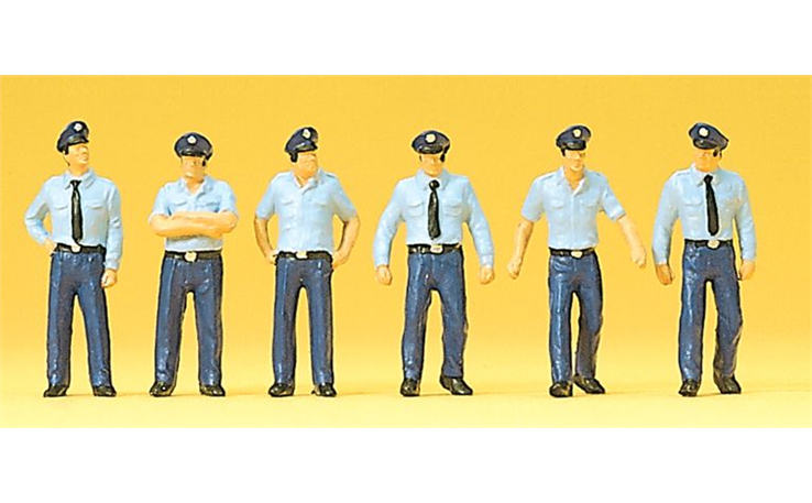 Preiser 10342 Feuerwehrmänner in Sommeruniform