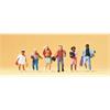 Preiser 10476 Schulschluss, Set mit 6 Figuren