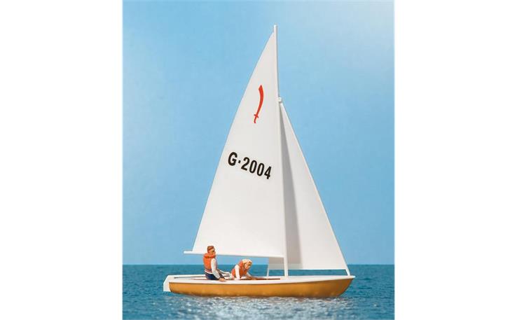 Preiser 10681 Segler (4); Segelboot "Korsar"