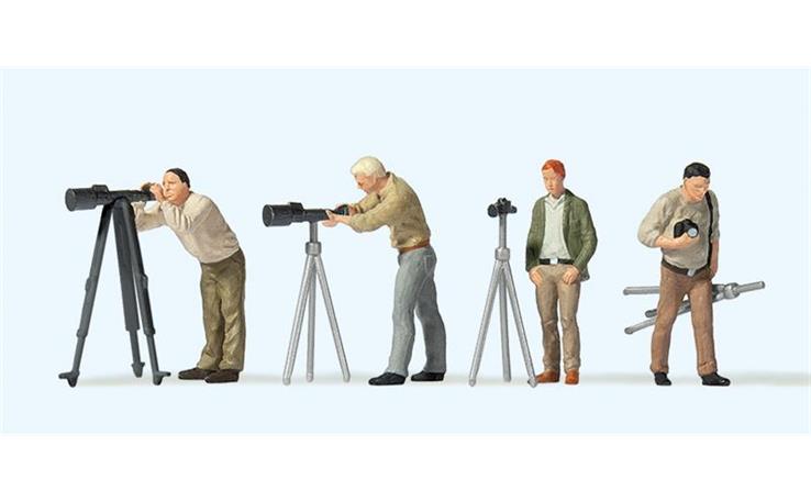 Preiser 10804 Fotografen mit Stativ 1/87