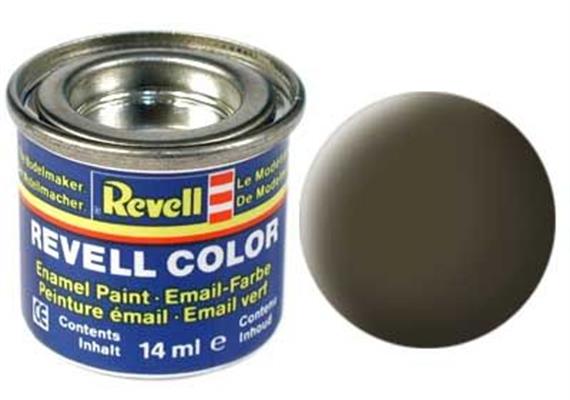 Revell 32140 schwarzgrün, matt 14 ml-Dose
